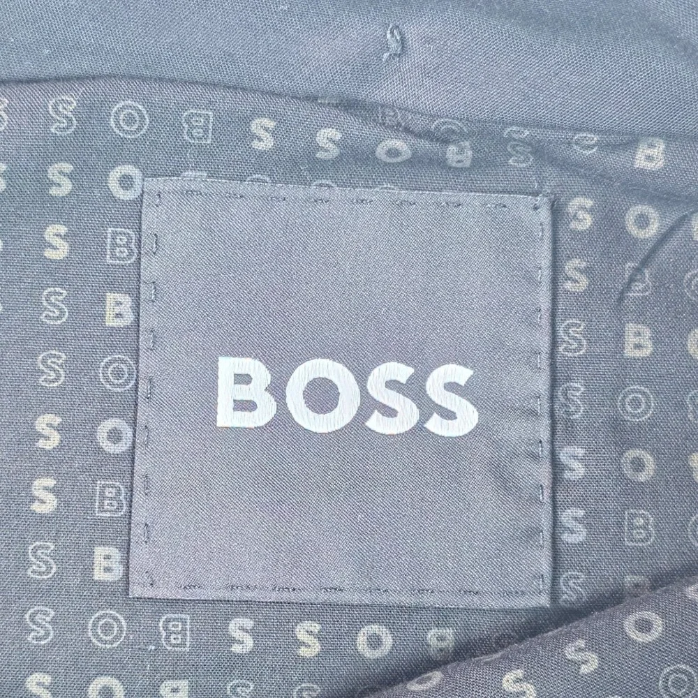 Hugo Boss Men Genius Slim Fit Tuxedo Pant 30R Black Formal Satin Trim Luxury NWT